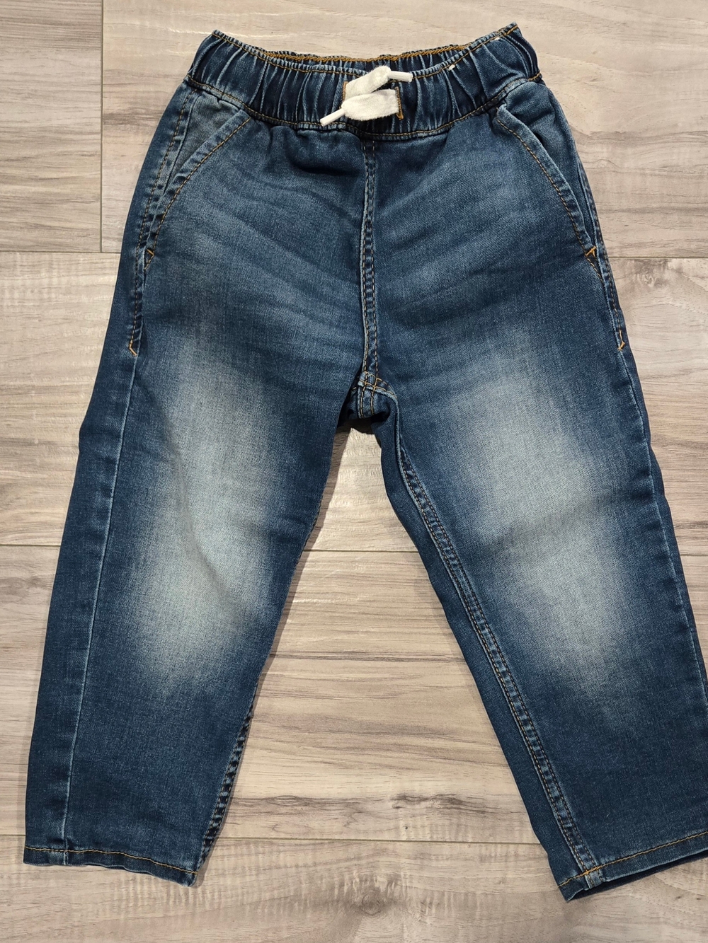 H&M Indigo Denim Jogger Pants
